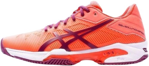 ASICS-Chaussures de tennis orange femme Asics Gel Solution Speed 3 clay-image-1