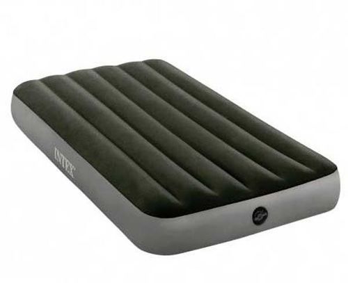 Intex-Intex Inflatable Single Mattress With Pump And Fiber-tech-1