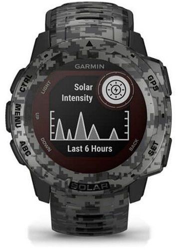 GARMIN-Instinct Solar Graphite Camo-1