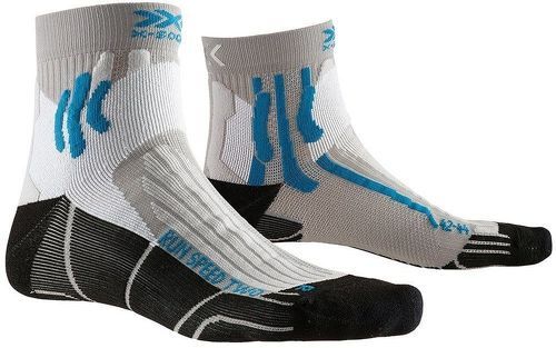X-BIONIC-Xsocks speed two blanche et bleue chaussettes running xsocks-image-1
