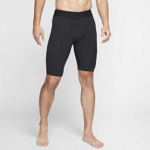 NIKE-Nike Pantalon Court Yoga Dri-fit-4