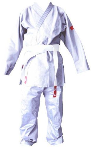 Yosihiro-Kimono Judo avec ceinture blanc coton Yosihiro-image-1