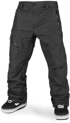 VOLCOM-Pantalon Ski/snow Volcom L Gore-tex Pant Black Static Homme-image-1