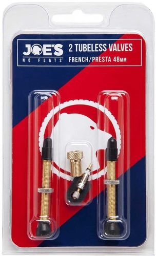 Gurpil-JUEGO DE 2 VALVULAS FINAS TUBELESS 48 MM-0