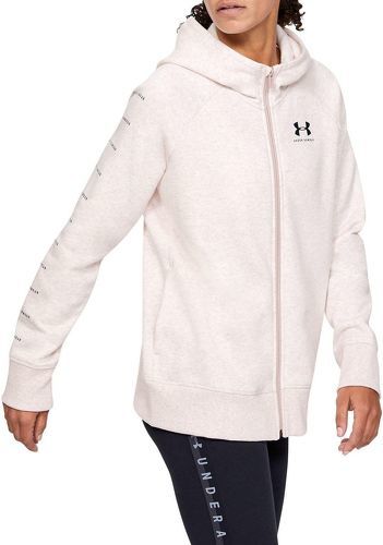 UNDER ARMOUR-RIVAL FLEECE SPORTSTYLE LC SLEEVE GRAPHI-image-1
