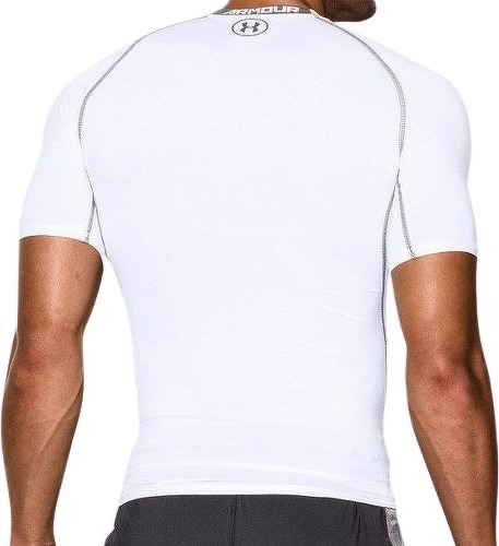 T-shirt de compression Under Armour HeatGear Blanc Homme