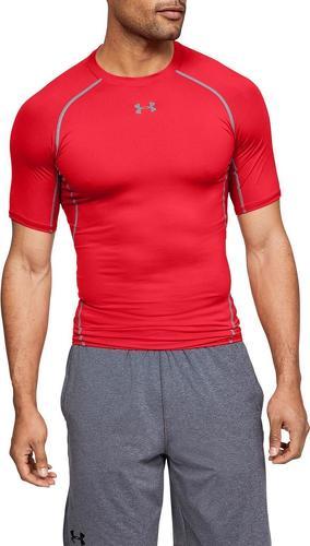 UNDER ARMOUR-T-Shirt de sport rouge homme Under Armour Stretch-image-1