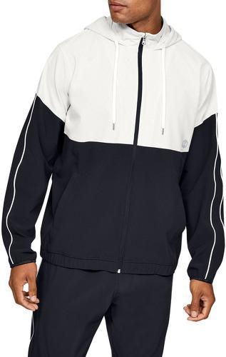 UNDER ARMOUR-Athlete Recovery Woven Warm Up Top-image-1