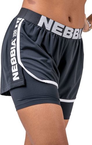 Nebbia-Fast&Furious Double Layer SHORTS-image-1