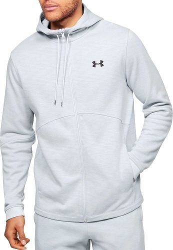 UNDER ARMOUR-DOUBLE KNIT FZ HOODIE-image-1