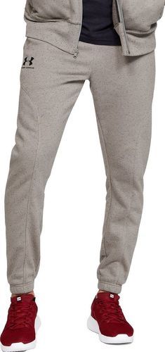 UNDER ARMOUR-SPECKLED FLEECE JOGGERS-image-1