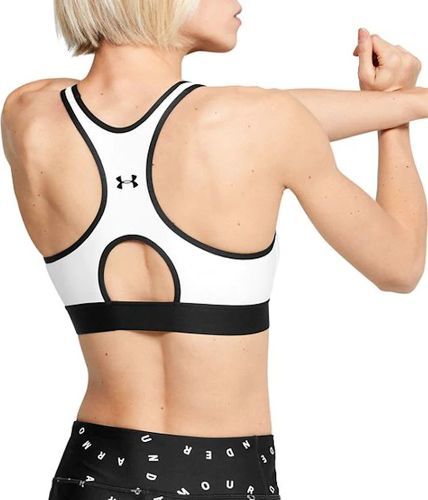 UNDER ARMOUR-Classics Mid keyhole graphic - Brassière de fitness-1
