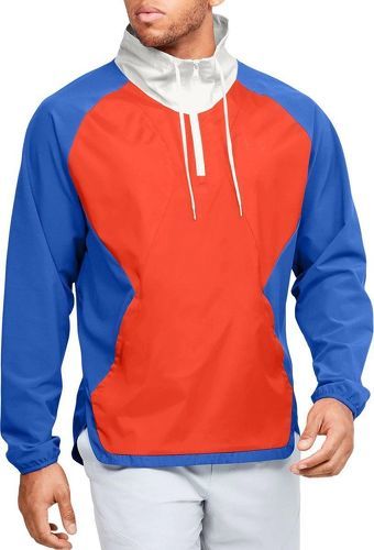 UNDER ARMOUR-STRETCH WOVEN 1/2 ZIP JACKET-image-1