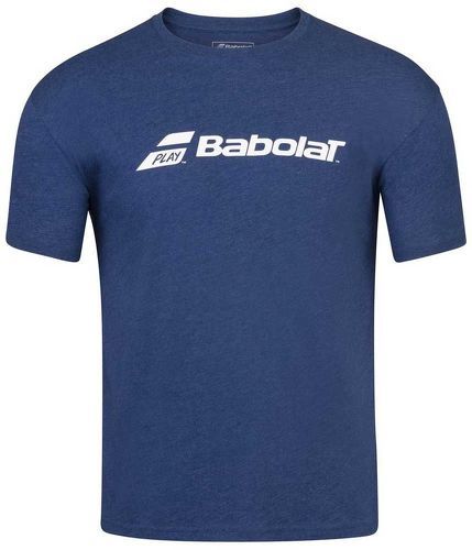 BABOLAT-T-Shirt Babolat Exercise Bleu marine chiné-image-1