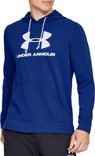 UNDER ARMOUR-SPORTSTYLE TERRY LOGO HOODIE-image-1