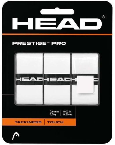 HEAD-Surgrips Head Prestige Pro x3 Blanc - Grip de tennis-0