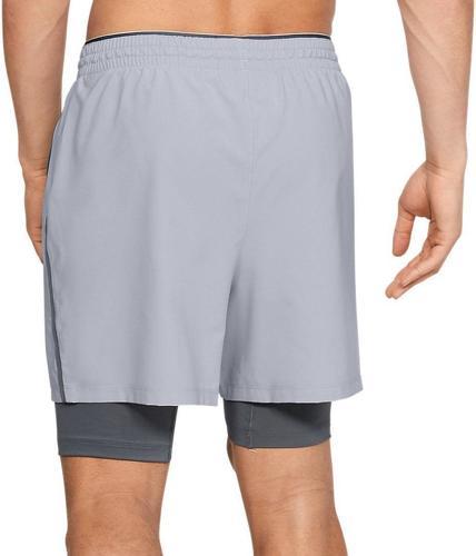 UNDER ARMOUR-Qualifier 2-in-1 - Short de fitness-2