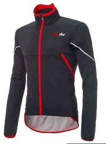 ZERO RH+-Zero rh+ code jacket noire et rouge veste thermique vélo-image-1