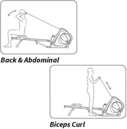 BH FITNESS-Vario Program R350 Magnétique - Rameur pliable-4