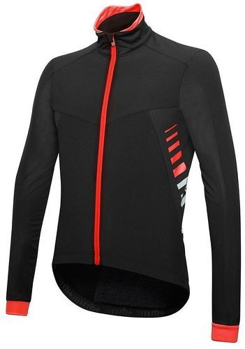 ZERO RH+-Zero rh alfa padded jacket noir et rouge veste thermique vélo-image-1