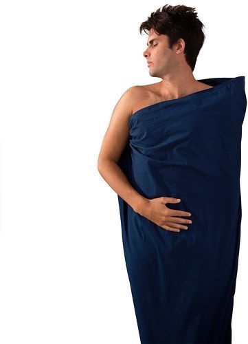 SEA TO SUMMIT-Drap de sac Sea to Summit Mummy Tapered bleu marine-1
