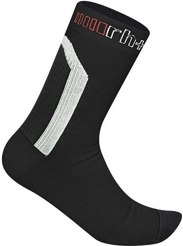 ZERO RH+-Zero rh+ air 15 sock noire et blanche chaussettes cyclisme-image-1
