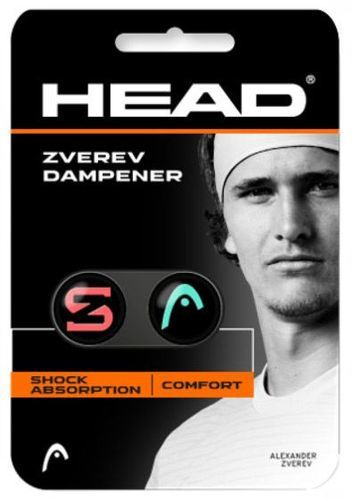 HEAD-ZVEREV Dampener Noir / Vert / Orange-image-1