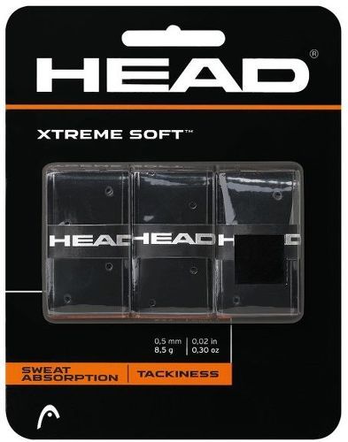 HEAD-Surgrips Head Xtreme Soft Noir x 3-image-1