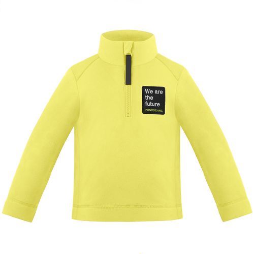 POIVRE BLANC-Pull Polaire Poivre Blanc Fleece Sweater 1550 Aurora Yellow Garçon-image-1