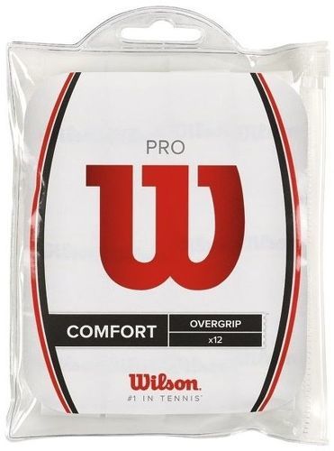 WILSON-Surgrips Wilson Pro Overgrip Blanc x 12-image-1