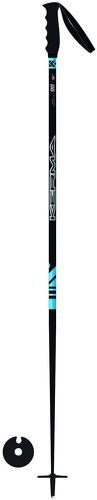 KERMA-Bâtons De Ski Kerma Rental Fiber Jr Garçon Noir-0