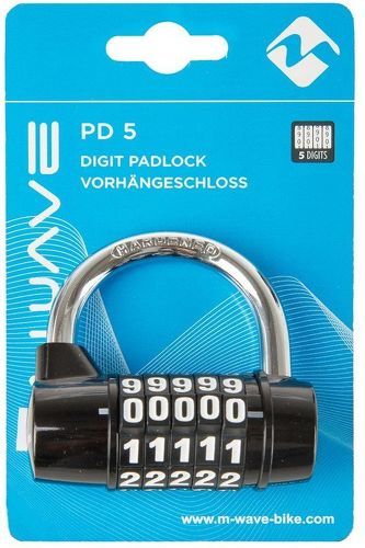 M-Wave-M-wave Pd 5 Digit Padlock-0