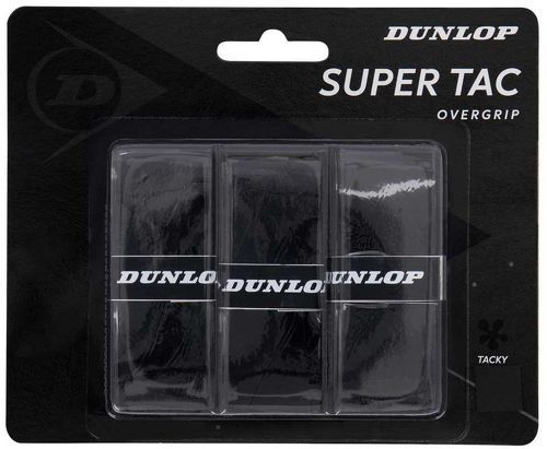 DUNLOP-Surgrips Dunlop Super Tac Noir x 3-0