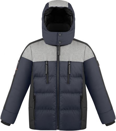 POIVRE BLANC-Veste De Ski Poivre Blanc Synthetic Down Jacket 1215 Multico Blue Garçon-image-1