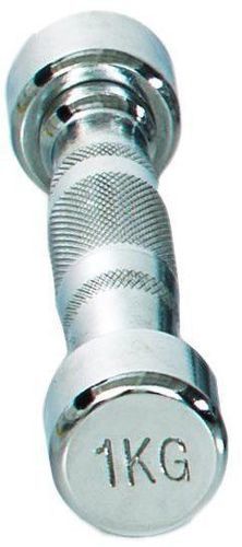 Gymstick-Gymstick Pro Chrome Dumbbell 1 Kg Unit-0