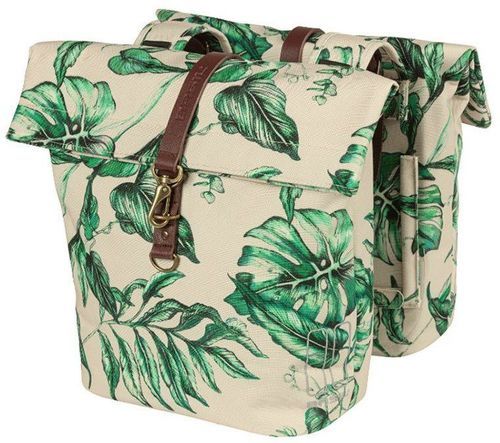 Basil-Paire De Sacoches De Porte-Bagages Réfléchissantes Basil Ever-Green 28-32L - Sacoche de vélo-0
