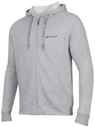 BABOLAT-Veste à capuche Babolat Exercice Junior Gris chiné-2