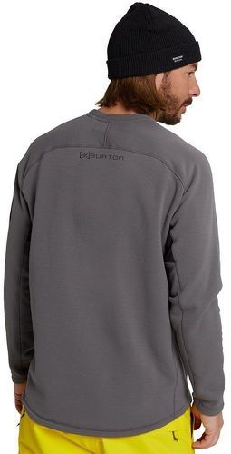 BURTON-Sweat Burton Ak Baker Power Stretch Crew Castlerock Homme-1