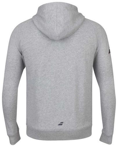 BABOLAT-Veste à capuche Babolat Exercice Junior Gris chiné-1