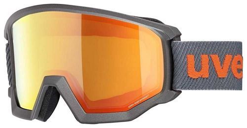 UVEX-Masque de Ski ATHLETIC FM - LENS miroir orange S2-image-1