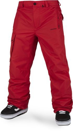 VOLCOM-Pantalon Ski/snow Volcom V.co Hunter Pant Red Homme-image-1