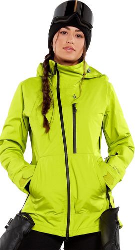 VOLCOM-Veste De Ski/snow Volcom Nya Tds Inf Gore-tex Jacket Lime Femme-image-1