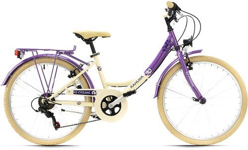 KS Cycling-Vélo enfant 24'' Kahuna beige-violet TC 36 cm KS Cycling-image-1