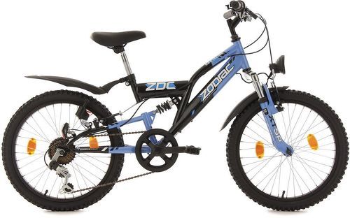 KS Cycling-VTT enfant tout suspendu 20'' Zodiac bleu TC 31 cm KS Cycling-image-1