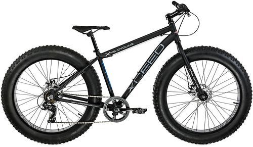 KS Cycling-VTT Fatbike 26'' aluminium Xceed 7 vitesses (cadre 46cm)-0