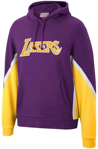 Mitchell & Ness-Sweat à capuche NBA Los Angeles Lakers Mitchell & Ness Final Seconds Fleece Violet-image-1