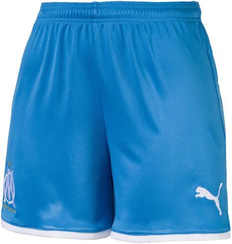 Short Dentraînement De Foot Olympique De Marseille PUMA en coloris Bleu Femme Vêtements Shorts Mini shorts 