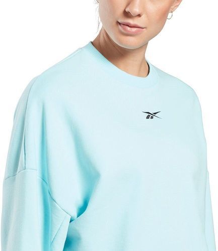 REEBOK-Reebok Studio Cropped French Terry Crew-4