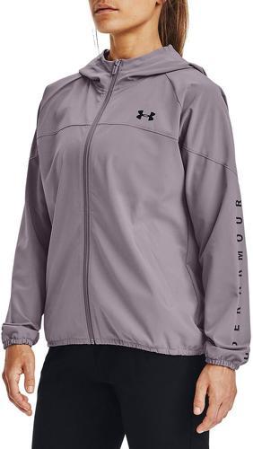 UNDER ARMOUR-Woven Hooded Jacket - Sweat de fitness-0