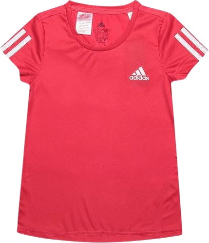 adidas-T-Shirt rose fille Adidas YG TR EQ TEE CORP-image-1